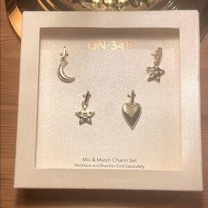 Charm Set by On 34th St Gold NWT